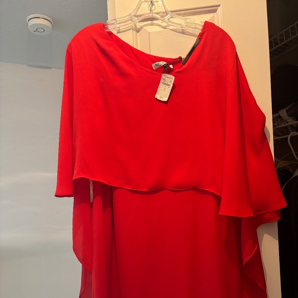 Halston silk dress